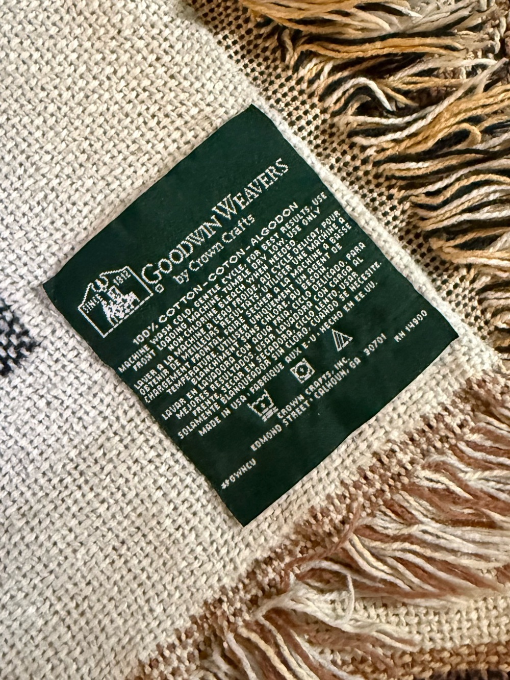 Ducks Unlimited Labrador Retriever Hunting Dog Woven Throw Blanket 60 x 46 - Picture 6 of 6